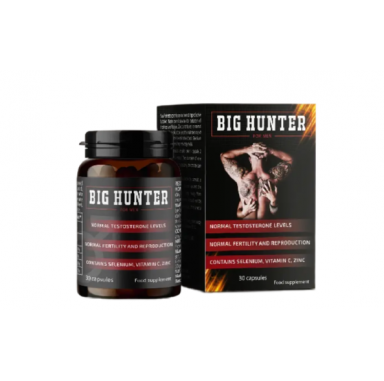 BigHunter - Kapseln gegen Prostatitis und zur Verbesserung der Potenz.